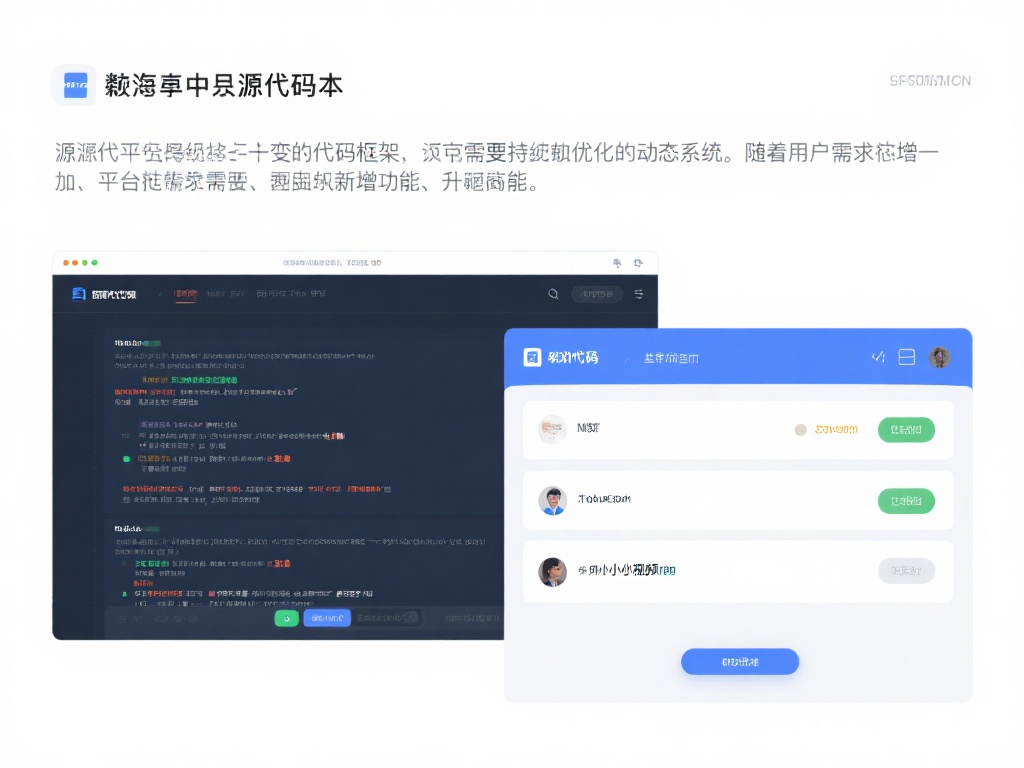 值得一提的是，源码并非一成不变的代码框架，而是需要