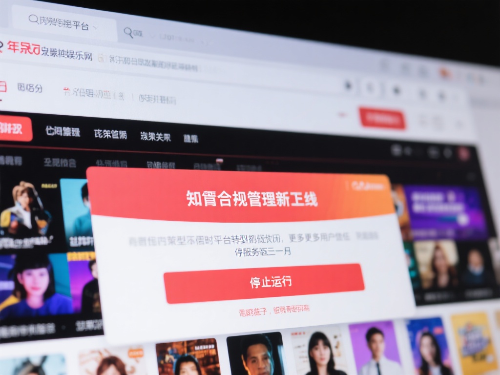 以某类似平台为例，去年某知名娱乐网站因政策调整而暂