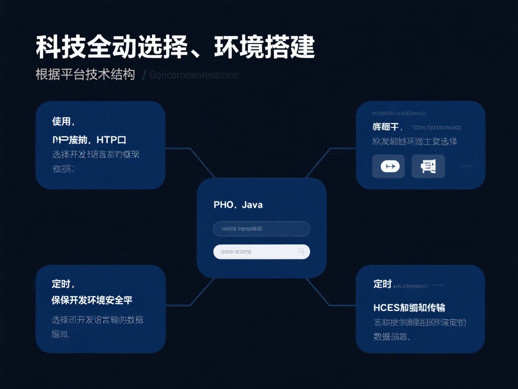 技术选型与环境搭建
根据平台的技术栈，选择合适的