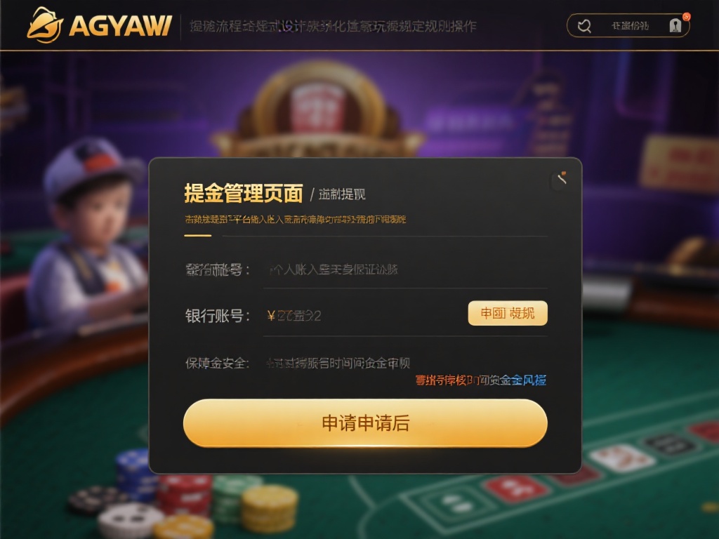 以ag亚游为例，其提款流程通常设计得较为人性化，但