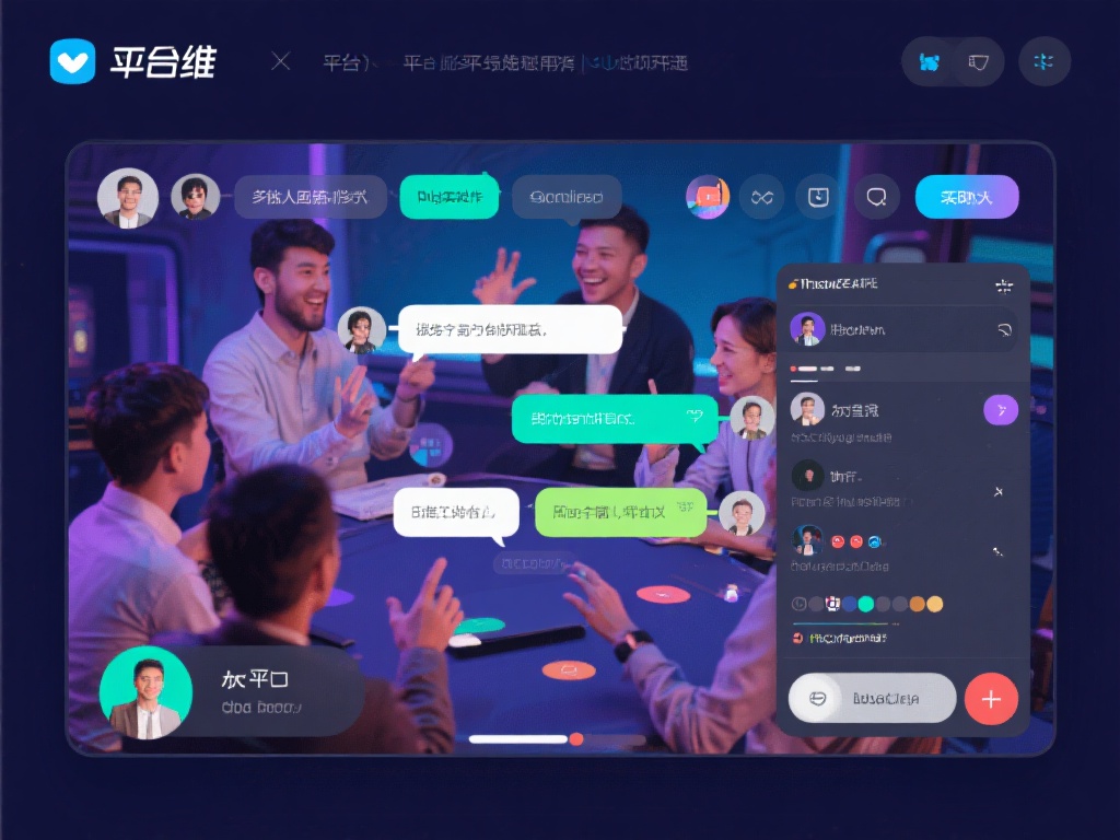 互动性强：平台支持多人同时在线，还提供实时文字聊天